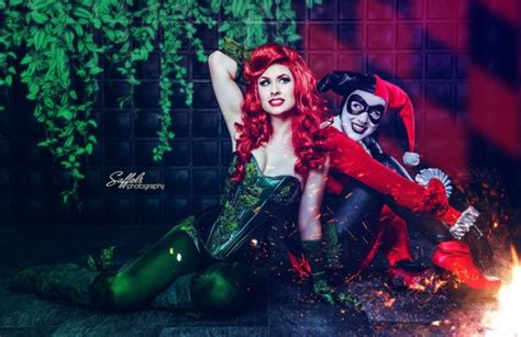 Harley Quinn And Poison Ivy Cosplay Ivy And Harley S Night