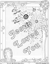 Jesus Coloring Loves Pages Sheet Sheets Printable Bible Children Treasure Little Color Kids Printables Box Print Verse Sunday School Book sketch template