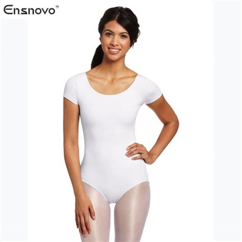 Buy Ensnovo Women Lycra Nylon Adult Short Sleeve Thong