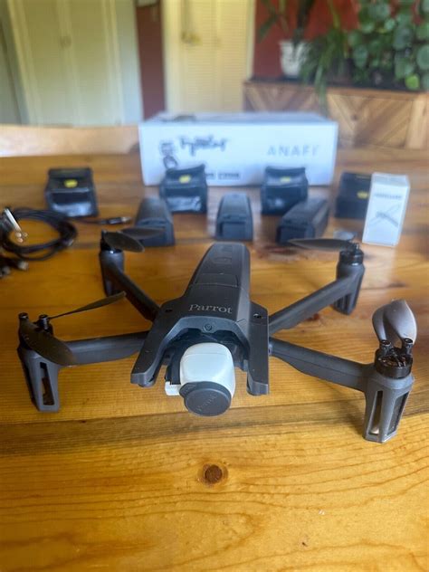 parrot anafi  quadcopter  remote controller  batteries  extras  ebay