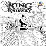 Thomas Engine Steam Coloring Tank Train Color Pages King Railway Kids Drawing Royal Representations Printable Wooded Exquisite Surroundings Area sketch template