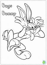 Coloring Bunny Bugs Pages Print Dinokids Disney Bunnies Close Printable Popular sketch template