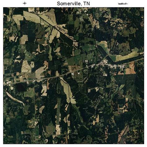 aerial photography map  somerville tn tennessee