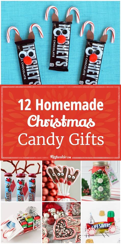 12 Homemade Christmas Candy Ts [easy] Christmas Candy Ts
