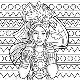Desenho Desenhos Negra Arte Pages Mulher Coloring Afro Africano Colorir Para Artes Africana Africanas Brasileira African Atividades Americana Em Salvar sketch template