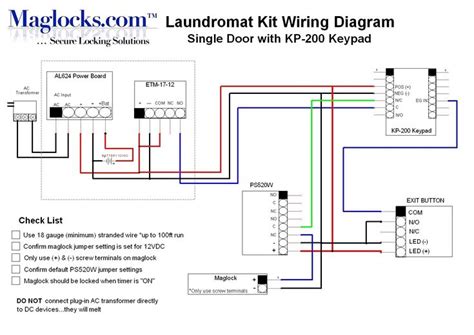 electric door lock wiring diagram