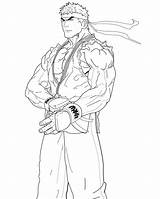 Fighter Ryu Colorir Desenhos Ruga Rell Ken Colorironline Chun Necalli sketch template