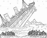 Coloring Pages Shipwreck Print Getcolorings Titanic Kids Color sketch template