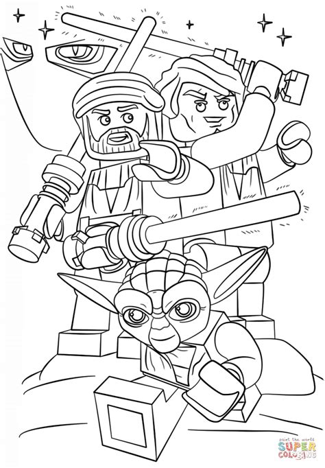 lego star wars clone wars coloring page  printable coloring pages