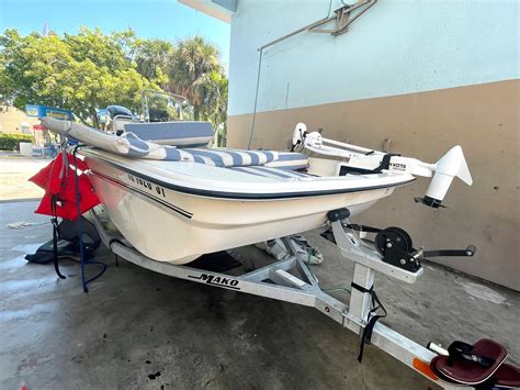 Used 2021 Mako Pro Skiff 17 Cc 33199 Miami Boat Trader