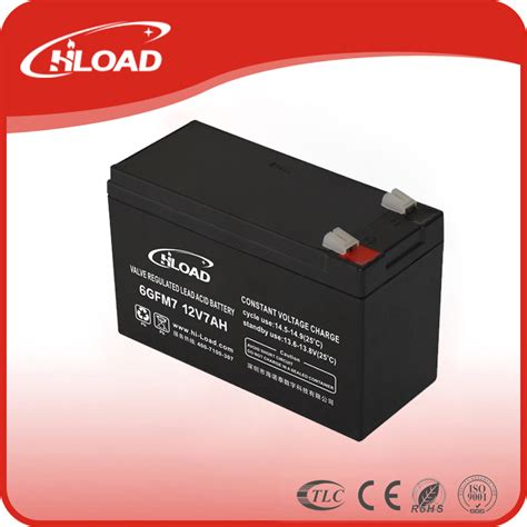 12v 7ah 20hr Sealed Rechargeable Valve Regulated Lead Acid Battery
