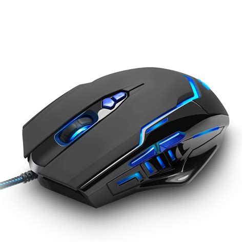 mice rocketek gm02 3200 dpi 7 buttons led backlight usb wired gaming