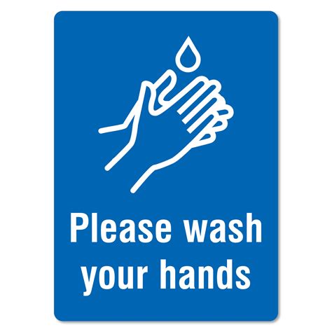 wash  hands signs printable