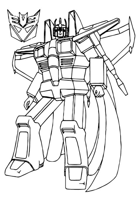 transformer robot decepticons coloring page  coloring pages