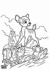 Bambi Bamby Coloriage Thumper Animaux Coloriages Disegno Colorare Sheets Coloringfolder Ausmalen Devet Pedeset Lescoloriages Bojanke Drucken Crtež Stampa sketch template