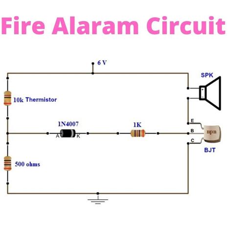 automatic fire alarm circuit