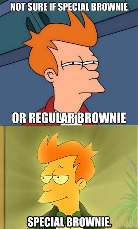 not sure if special brownie or regular brownie special