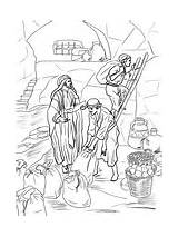 Prophet Malachi Haggai Rebuilding Storing Pleads Prophets sketch template