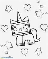 Unikitty Lego Coloring Pages Big Movie Color Coloriage Adventure Kids Licorne Printable Children Lovely La Getcolorings Funny Google Drawings Coloriages sketch template