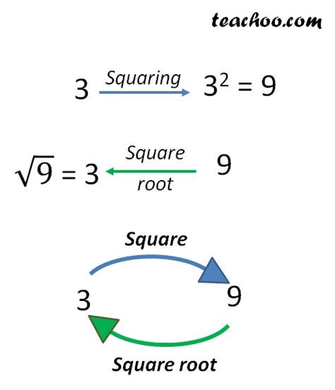 square root definition  examples teachoo square root