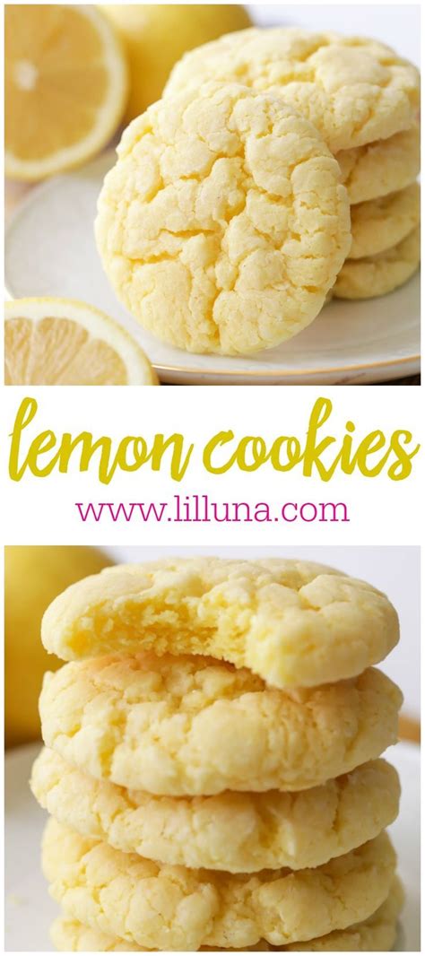 lemon cake mix cookies recipe lemon cookies recipes lemon cake mix