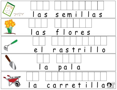 spanish  kids  worksheets samples