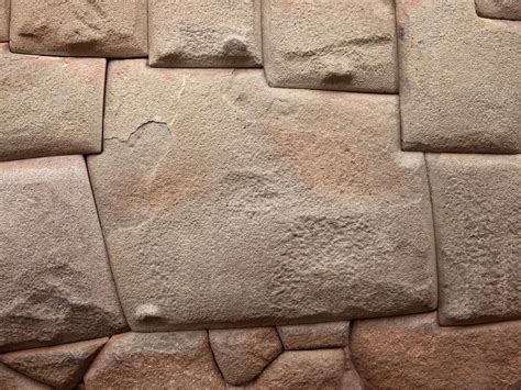 twelve angled stone  cuzco peru  stone illustrates  great precision  masons