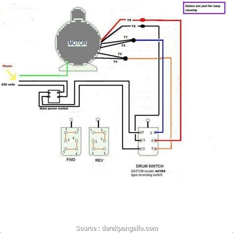 reversing drum switch wiring diagram
