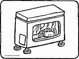 Stove Coloring Pages Colouring Getcolorings Color Clipartmag Drawing Getdrawings sketch template
