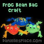 frog bean bag craft printable craft patterns