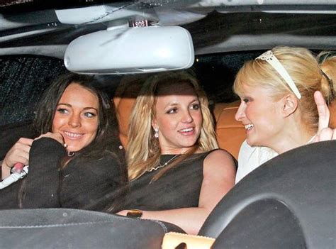 britney spears from lindsay lohan s party pals e news