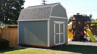 gambrel shed plans