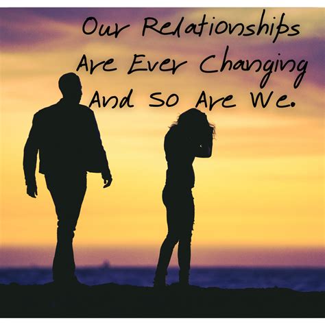relationships   changing