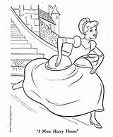 Cinderella Hurry Slipper sketch template