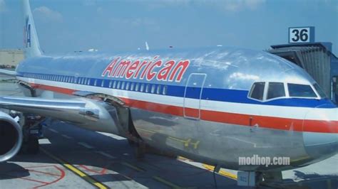 video american airlines 767 200 transcon business