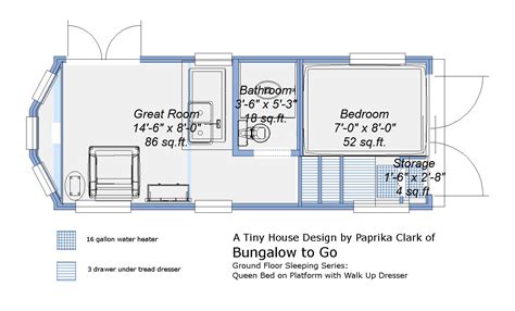 tiny house trailer floor plans floorplansclick