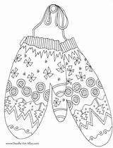 Mittens Alley Coloriages Hiver Mediafire Chdecole sketch template