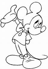 Mickey Mouse Coloring Pages Draw Amazing Drawing Mikey sketch template