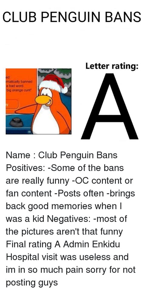 🔥 25 Best Memes About Club Penguin Ban Club Penguin Ban Memes