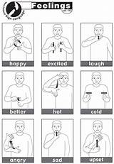 Asl Makaton Phrases Segni Auslan Lingua Emotions Nzsl Linguaggio Learning Imparare Bsl Język Containing Migowy Ecosia Dictionary Lengua Señas Deaf sketch template