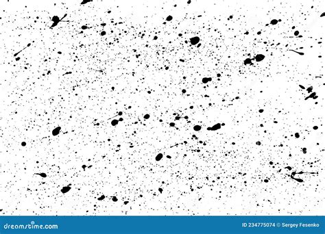 black blobs isolated  white vector illustration cartoondealercom