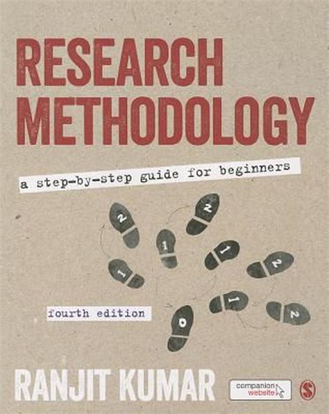 research methodology  step  step guide  beginners  edition  ranjit kumar paperback