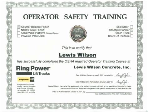 forklift operator certification forklift reviews