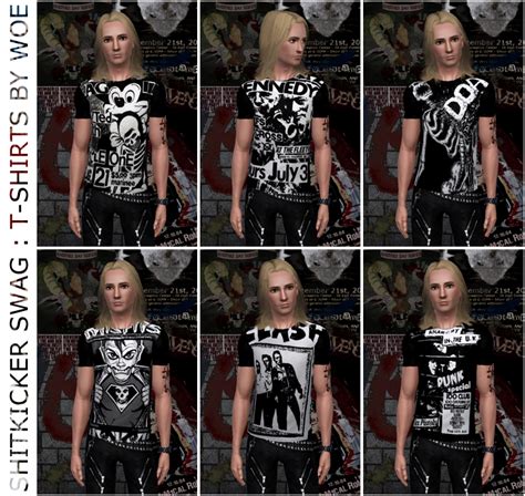 My Sims 3 Blog Band T Shirts By Woe