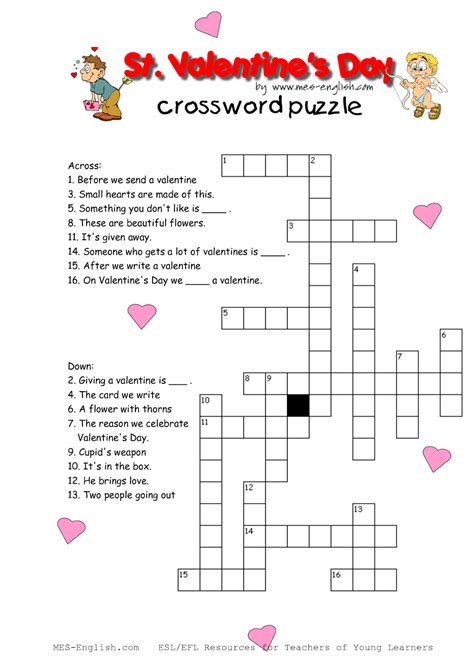 valentines day puzzles  printable printable word searches