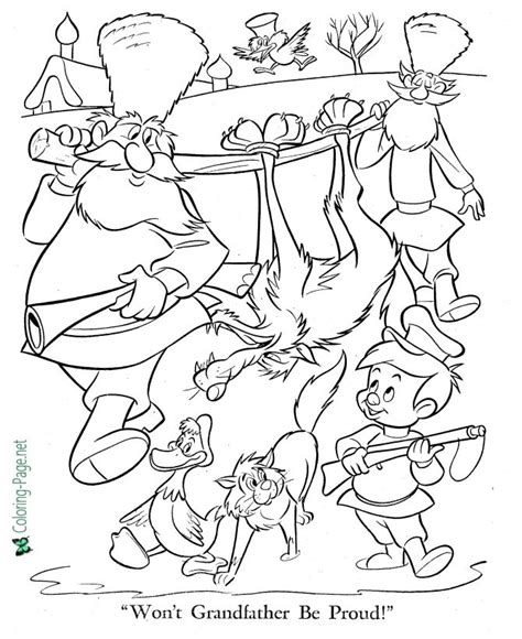 peter   wolf coloring pages fairy tale    christmas