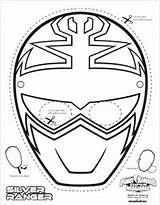 Power Rangers Printable Masks Ranger Coloring Mask Mega Super Ninja Party Pages Birthday Helmet Para Cake Megaforce Silver Lifeshehas Fiesta sketch template