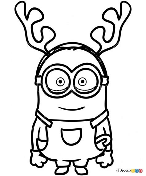 printable minion christmas coloring pages brennafvponce