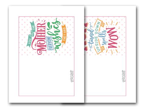 mothers day cards  print print pretty cards