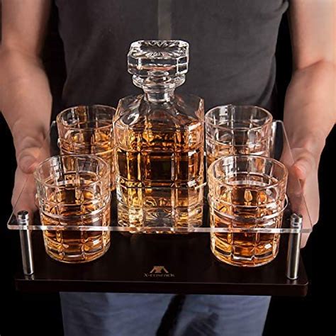 Wholesale Whiskey Decanter Set With Glasses Whisky Glass Set Decanter 4